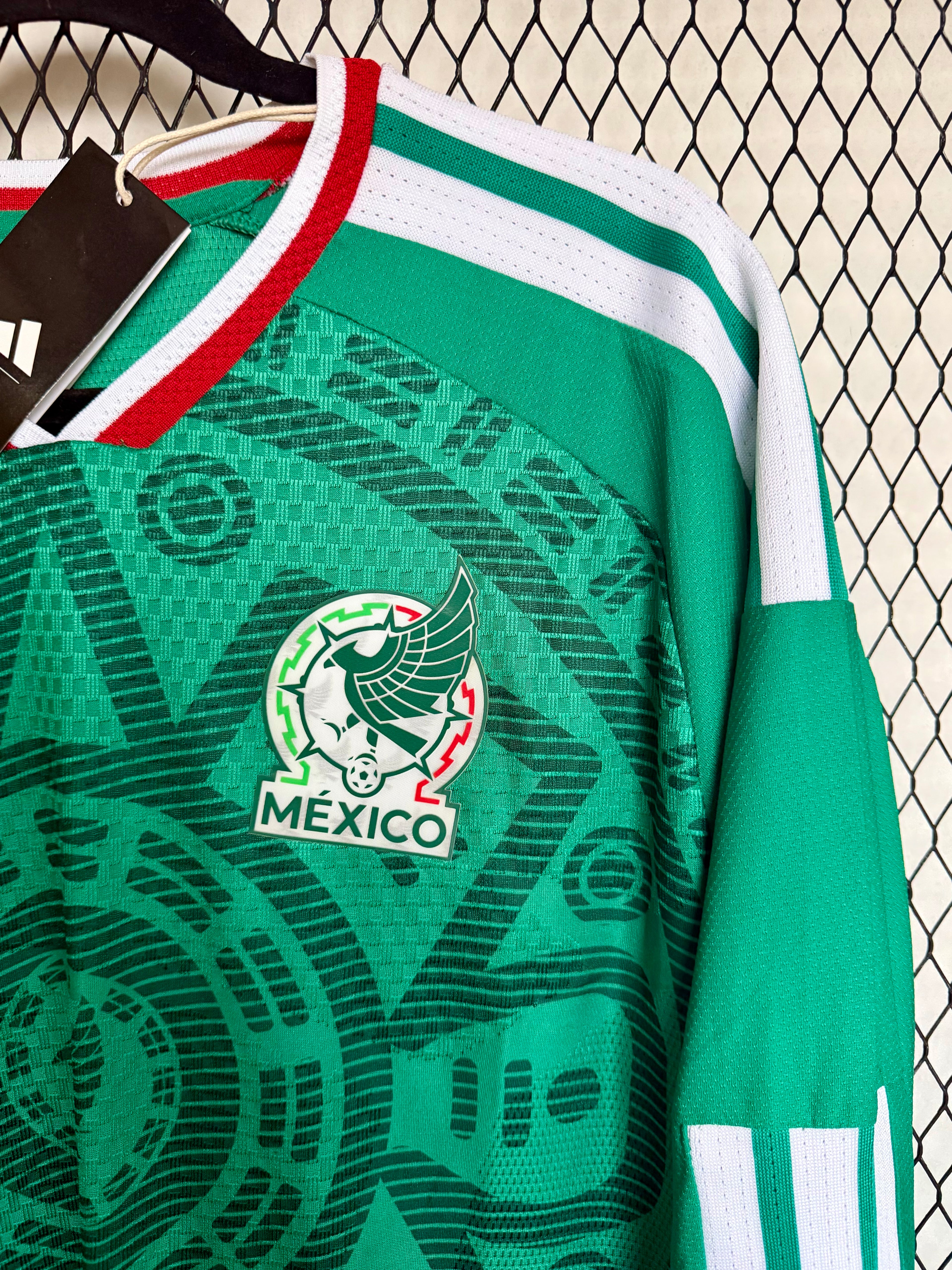 México Local Manga Larga 2026 Versión de Juego