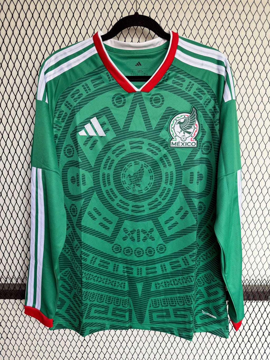 Jersey Selección Mexicana Manga Larga Versión Fan 2025/26 – Oficial