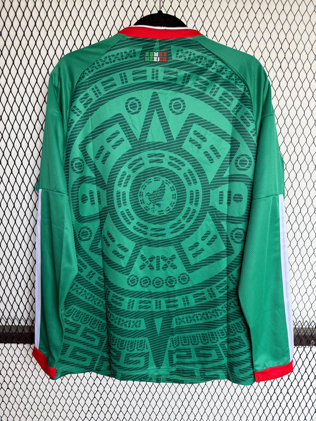 Jersey Selección Mexicana Manga Larga Versión Fan 2025/26 – Oficial
